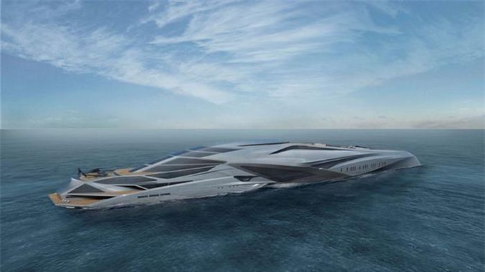 Siêu du thuyền Valkyrie mới chỉ đang nằm trên bản thiết kế. Ảnh: CNN