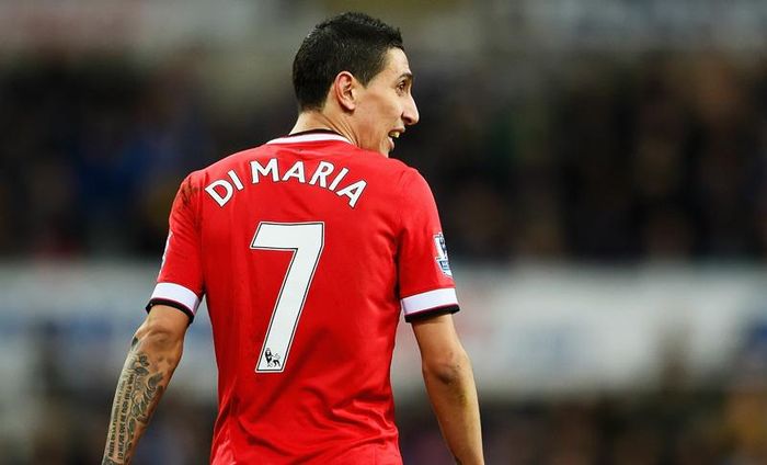 Di Maria mặc áo số 7 tại MU