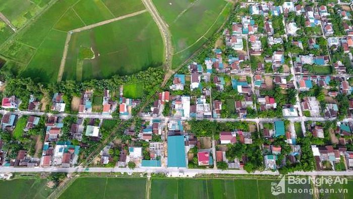 Một góc nông thôn mới Diễn Hoa (Diễn Châu). Ảnh: Sách Nguyễn