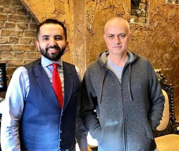 Diện mạo mới của Mourinho. Ảnh: Sportbible.