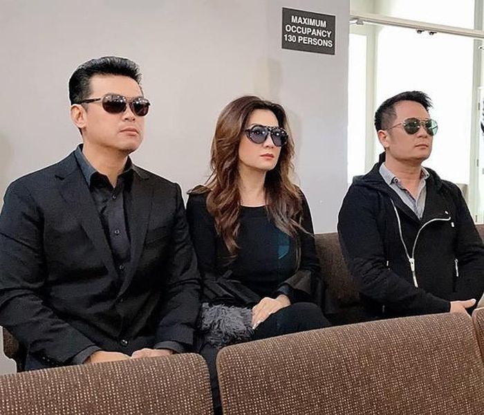 Trizzie bên Bằng Kiều và tình mới.