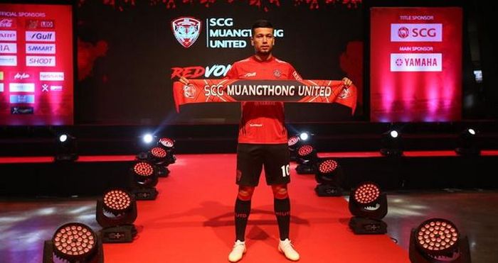 Tiền vệ Sardor Mirzaev tân binh mới nhất gia nhập Muangthong United.Ảnh: Kitti Tupmalai