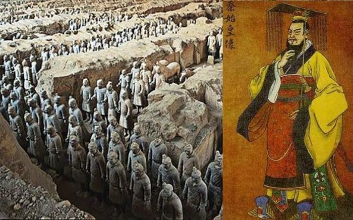 Vào thời Tần Thủy Hoàng, Ngũ hành đóng vai trò quan trọng trong đời sống. Đặc biệt, tác phẩm "Sử ký" của Tư Mã Thiên có ghi chép về việc Tần Thủy Hoàng cho rằng, các nước Hạ, Thương, Chu, Tần lần lượt ứng với Mộc Đức, Kim Đức, Hỏa Đức, Thủy Đức.