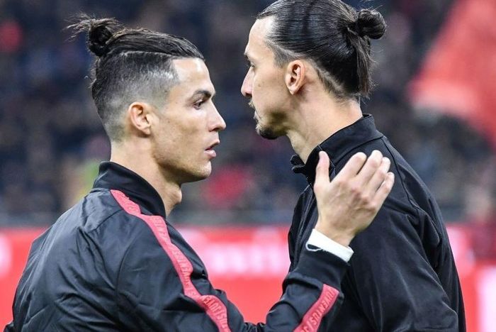 Cristiano Ronaldo có dịp đối đầu Ibrahimovic khi Juventus đến San Siro đấu AC Milan tại cúp quốc gia Italy mùa này. Cả Ronaldo và Ibra là những cầu thủ vĩ đại của làng túc cầu, được CĐV ngưỡng mộ bởi sự bền bỉ. Ibra là đầu tàu của Milan ở tuổi 38. Trong khi đó, Ronaldo tạo chuỗi 11 trận ghi bàn liên tiếp ở tuổi 35.