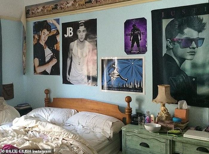 Biliie Eilish là fan lâu năm của Justin Bieber.
