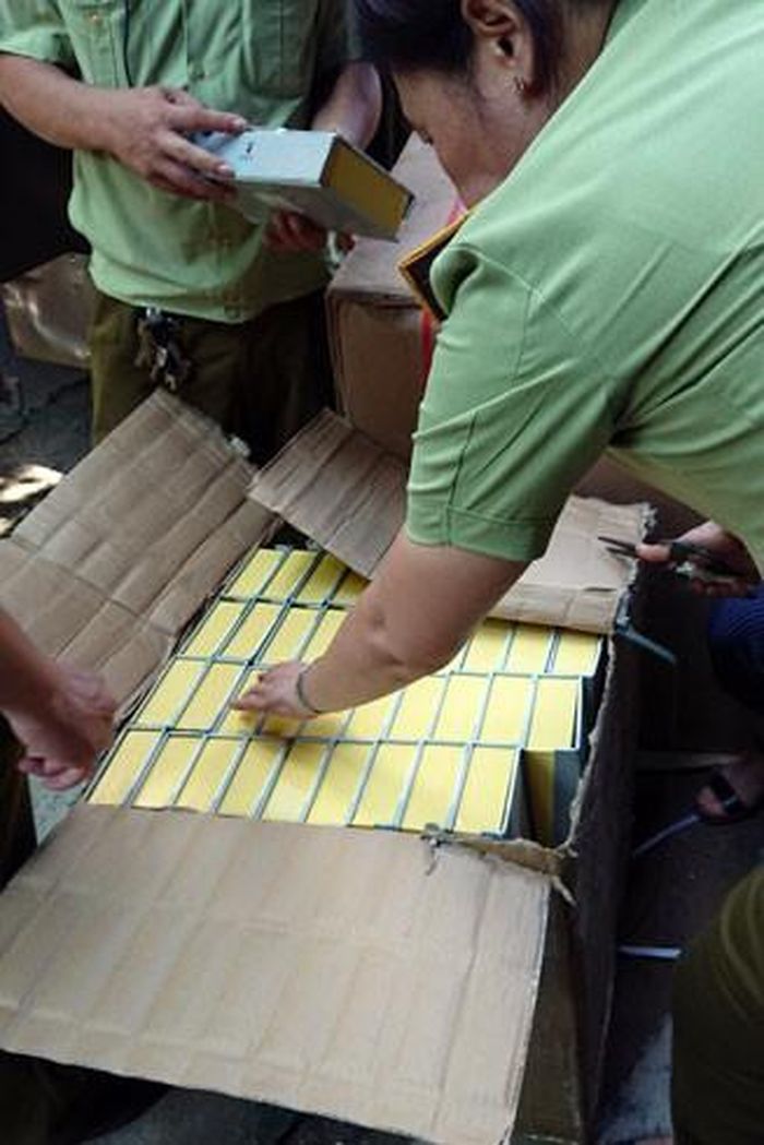 Lực lượng chức năng kiểm tra thu giữ 3 xe tải hàng lậu từ chuyên án của CAQ Ba Đình xây dựng kế hoạch triệt phá