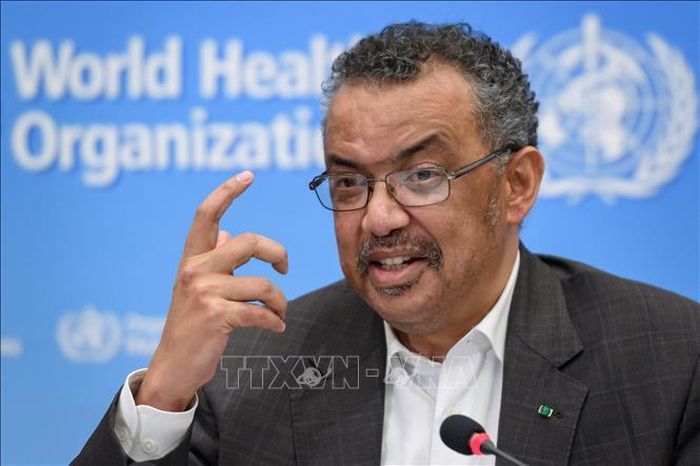 Tổng Giám đốc Tổ chức Y tế Thế giới (WHO) Tedros Adhanom Ghebreyesus. Ảnh: AFP/TTXVN