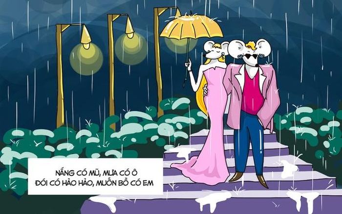  Chỉ bằng câu thơ vu vơ, bạn có thể khiến chàng liêu siêu. 