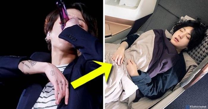 Em út BTS thường được "photoshop" với cánh tay không còn hình xăm