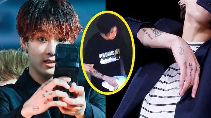 Jungkook (BTS) sở hữu rất nhiều hình xăm, nhưng anh ít khi khoe về chúng
