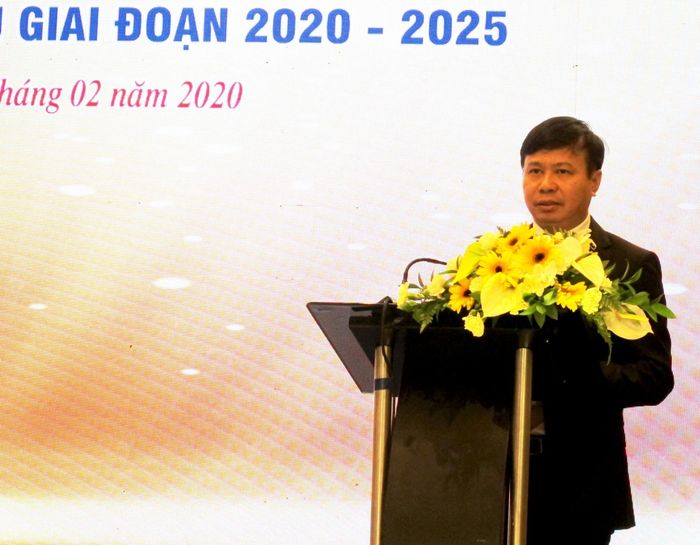 Ông Phạm Việt Anh - Tổng giám đốc PVTrans phát biểu tại Hội nghị