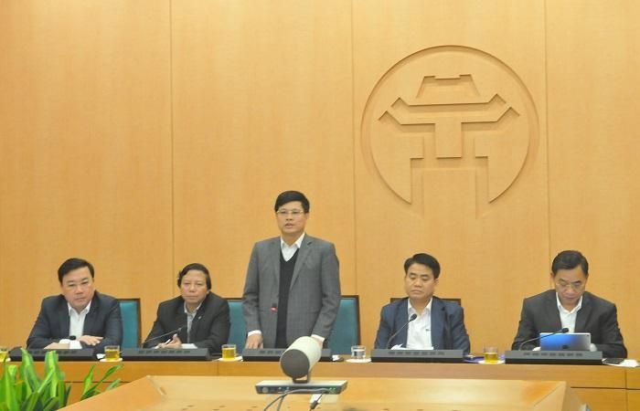  Phó Chủ tịch UBND TP Ngô Văn Quý phát biểu tại phiên họp giao ban