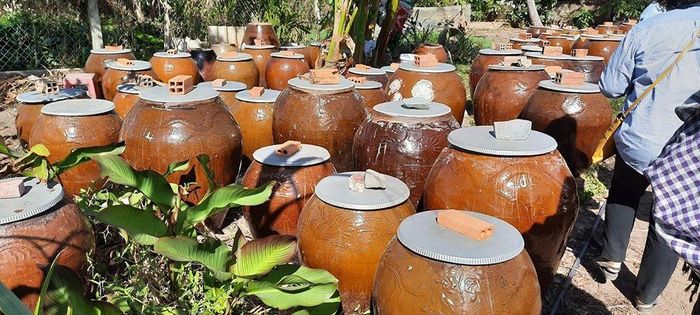 Lu trữ nước của bà con nông dân