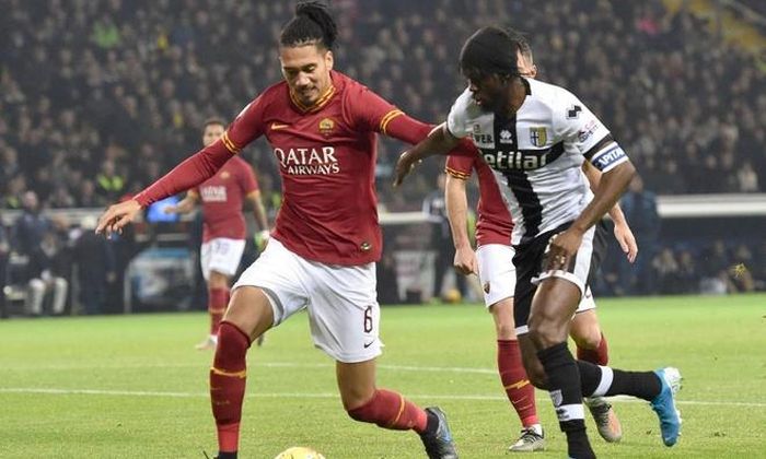  Smalling là một chốt chặn đáng tin cậy ở hàng thủ Roma. Ảnh: Getty Images. 