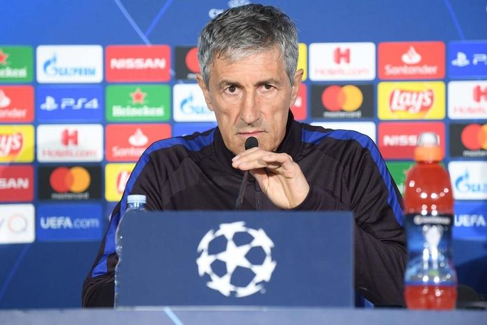  Quique Setien là người được chọn tại Barca. Ảnh: Getty. 
