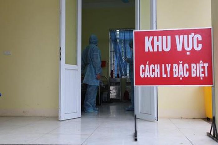Khu cách ly bệnh nhân.