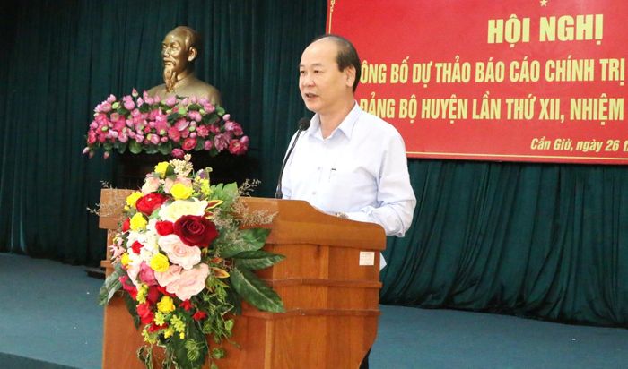 Bí thư Huyện ủy Cần Giờ Nguyễn Quyết Thắng cho biết, huyện Cần Giờ sẽ phát triển theo hướng đô thị sinh thái 