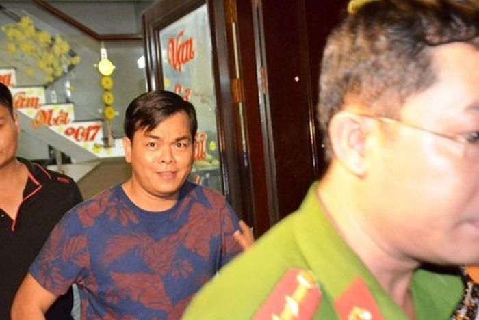 Trần Ngọc Phúc khi bị bắt