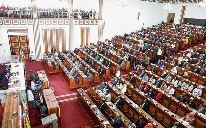 Một phiên họp tại Quốc hội Ê-ti-ô-pi-a.Ảnh AFRICANSLIVE.COM