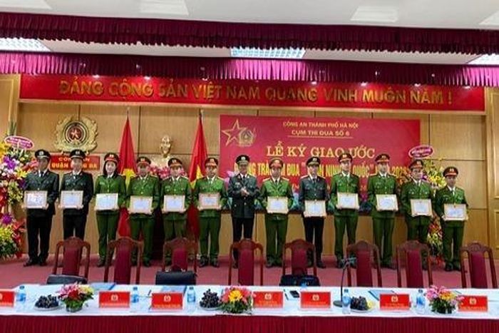  Tổng kết phong trào thi đua giai đoạn 2015 - 2020, Cụm thi đua số 6 có 27 tập thể và 105 cá nhân được Giám đốc CATP khen thưởng