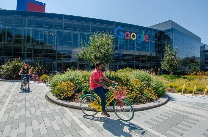 Khuôn viên trụ sở Google tại Mountain View. Ảnh: Tripsavvy.