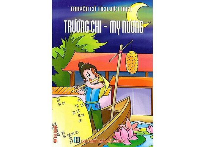 Bìa truyện “Trương Chi - Mỵ Nương”. 