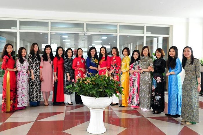 Áo dài với nhiều chất liệu vô cùng phong phú