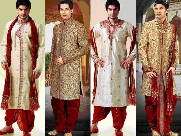 Bộ trang phục Achkan (hay còn có tên là sherwani) truyền thống của Ấn Độ