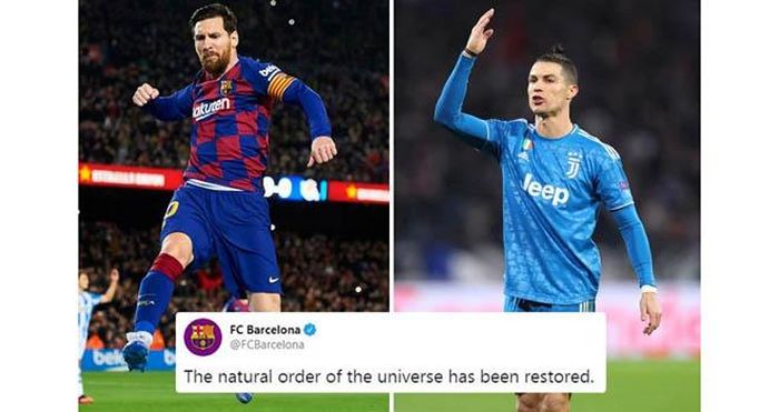 Fanpage của Barca đá xoáy Ronaldo