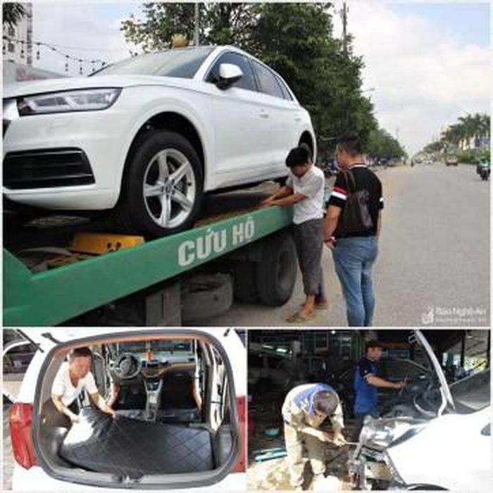 Nhiều chủ xe cứu hộ cũng là chủ các garage sửa chữa. Ảnh tư liệu Quang An