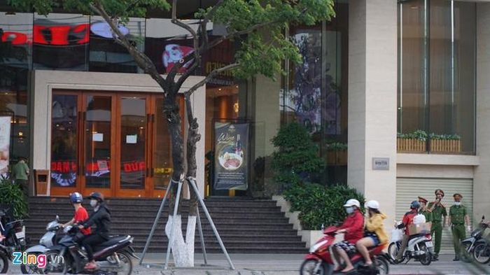 Khách sạn Vanda. Ảnh: Bùi Toàn.
