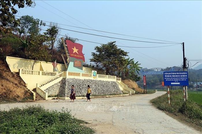 Một di tích lịch sử trận địa pháo của đại đội 815 tại xã Thanh Minh, thành phố Điện Biên Phủ. Ảnh: Phan Tuấn Anh/TTXVN