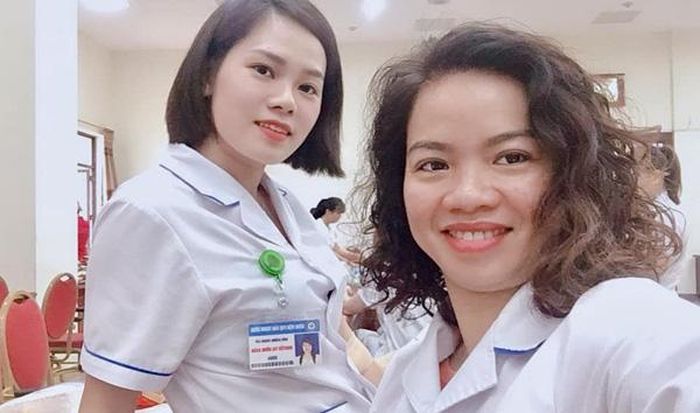 Chị Mai Hoa hiện tại đang công tác ở bệnh viện Phụ sản Trung ương.