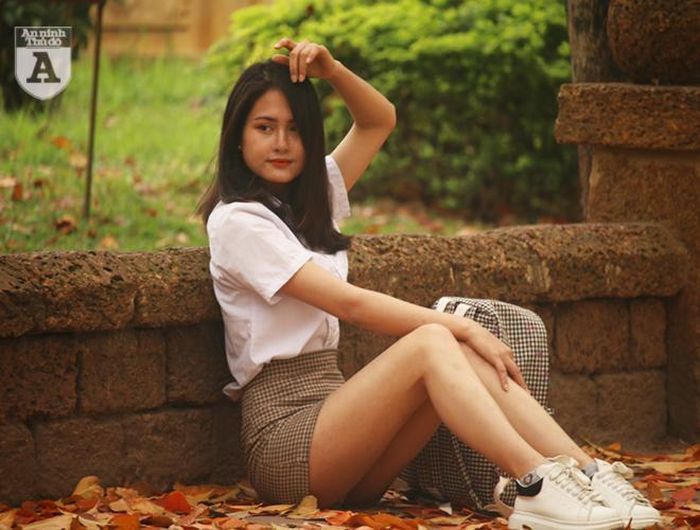 Các bạn trẻ thoải mái tạo dáng chụp ảnh tại đây