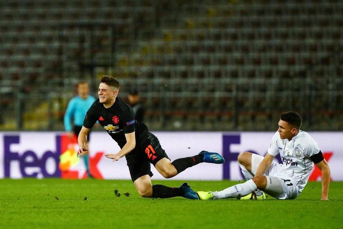 Daniel James hoạt động tích cực bên cánh trái