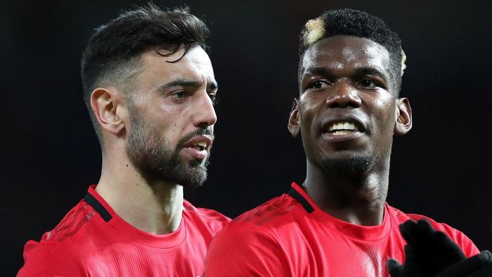 Sự kết hợp giữa Bruno Fernandes và Pogba có thể mang đến luồng gió mới cho "Quỷ đỏ". Ảnh: MEN.