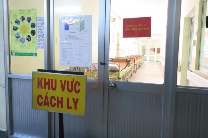 Khu vực cách ly. Ảnh: Đinh Hằng – TTXVN