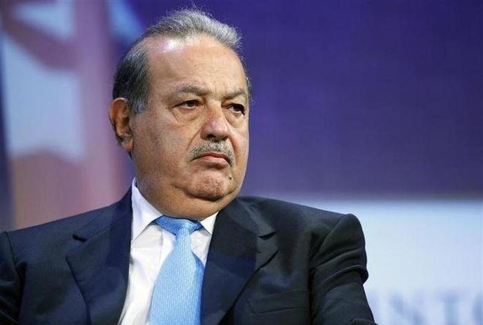  Tài sản của Carlos Slim Helu - người giàu nhất Mexico - giảm khoảng 4,7 tỷ USD. Ảnh: Reuters. 