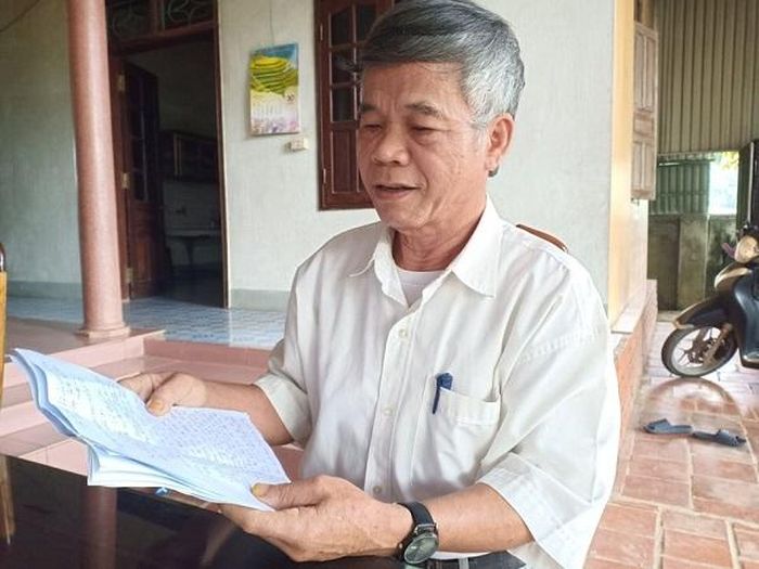 Ông Nguyễn Kim Trâm, người được tòa tuyên thắng kiện trong vụ án ''Tranh chấp hợp đồng chuyển nhượng đất''.