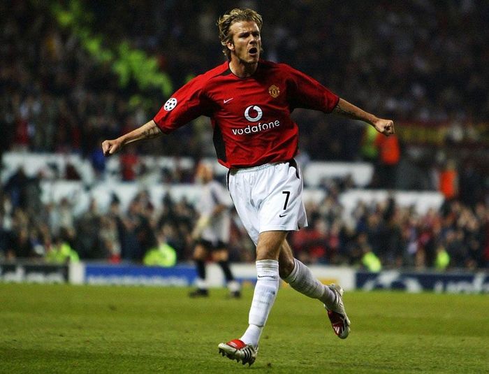  Bất chấp cú hat-trick của Ronaldo, MU vẫn giành chiến thắng 4-3 chung cuộc với cú đúp của Beckham vào cuối trận. Ảnh: Getty. 
