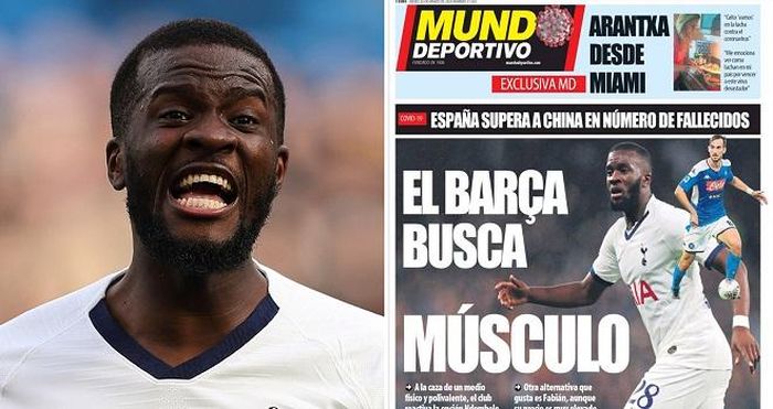 Barca muốn giải cứu Ndombele
