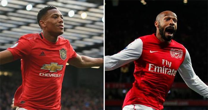 Martial chưa thể đạt tới đẳng cấp của Thierry Henry