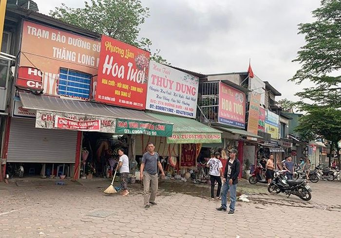  Các hộ kinh doanh dọn dẹp vệ sinh bảo vệ môi trường trước khi nghỉ bán hàng 