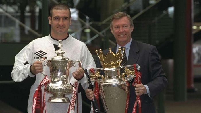  Eric Cantona cùng Alex Ferguson nâng tầm Man United. 