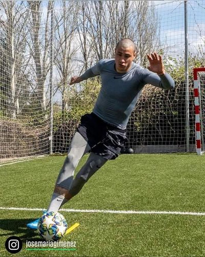  Trung vệ Jose Gimenez của Atletico Madrid 
