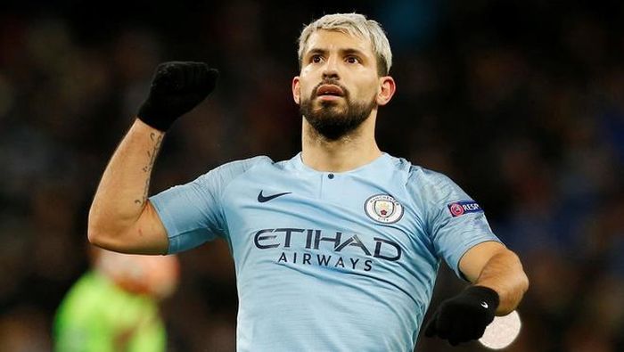 Aguero vẫn thể hiện phong độ cao dù đã bước sang tuổi 32. Ảnh: Getty.
