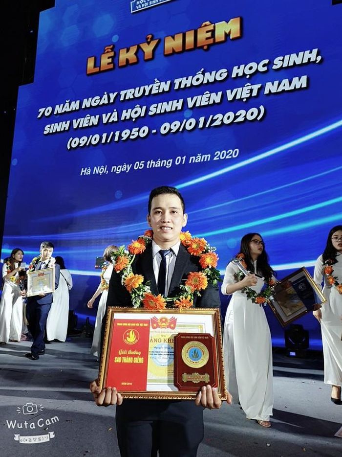 Nguyễn Duy Hòa nhận giải thưởng Sao Tháng Giêng năm 2019