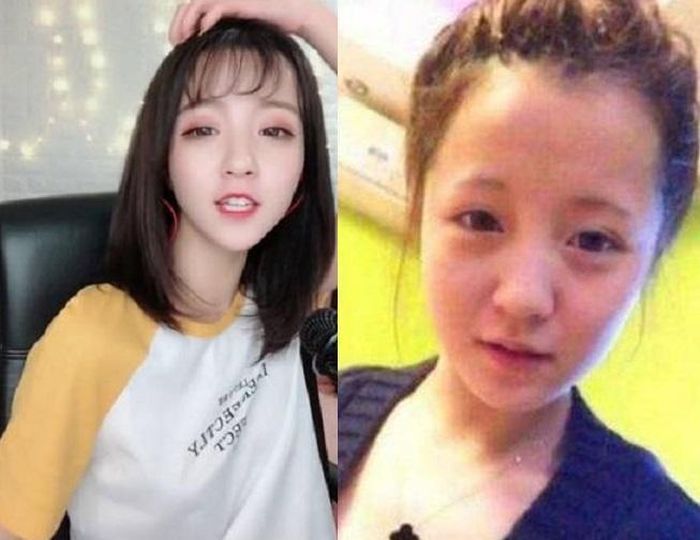  Tuy nhiên, mới đây nữ streamer khiến fan "hết hồn" khi vô tình tắt filter làm đẹp trong lúc livestream. Gương mặt thật của Lợi Ca khi thiếu lớp trang điểm và các bộ lọc bị nhận xét kém sắc, khác hoàn toàn với hình ảnh xinh đẹp trước đó của cô. 