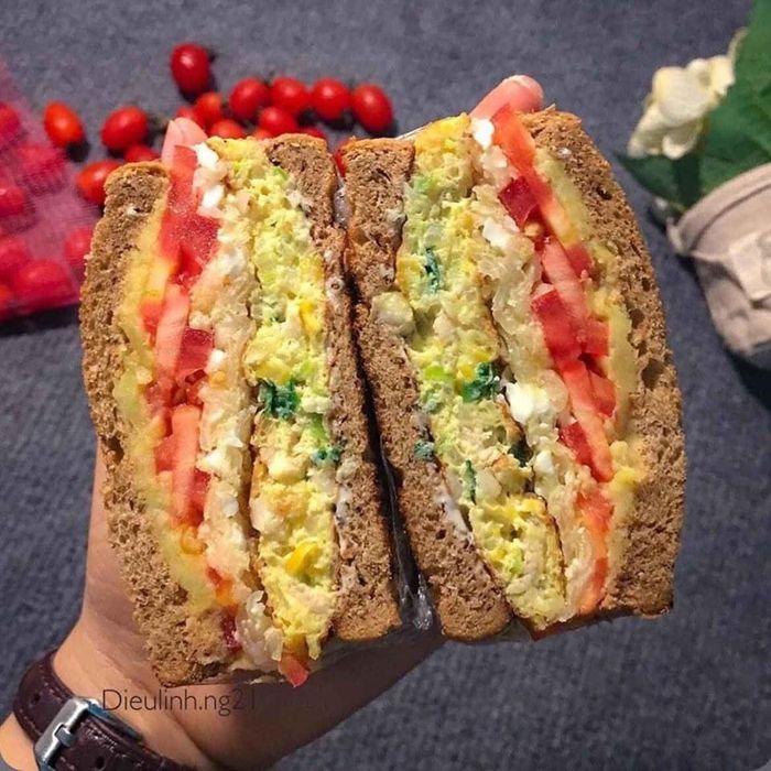 Những chiếc bánh kẹp hấp dẫn, đánh thức vị giác của mọi người