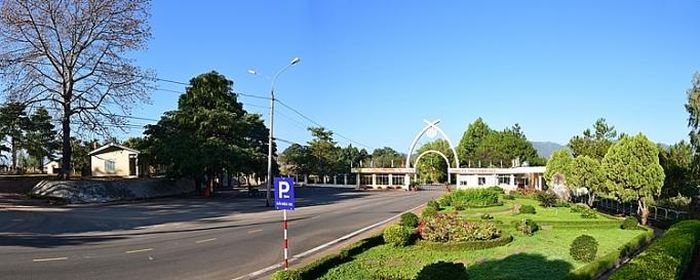 Thị trấn Ialy, nơi có nhà máy thủy điện Ialy đứng chân